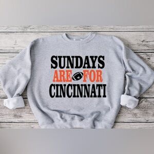 Sundays Are For Cincinnati Crewneck